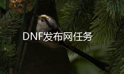 DNF发布网任务